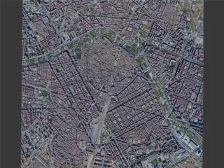 Valencia City, Spain (2024) 3D Model