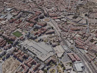 Almeria City, Spain (2023) 3D Model