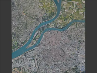 Avignon City, France (2023) 3D Model