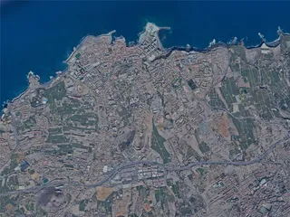 Puerto de la Cruz City, Spain (2024) 3D Model