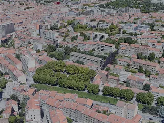 Saint-Etienne City, France (2022) 3D Model