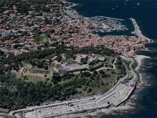 Saint-Tropez City, France (2022) 3D Model