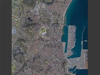 Algeciras City, Spain (2023) 3D Model