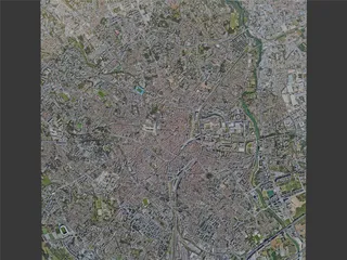 Montpellier City, France (2023) 3D Model