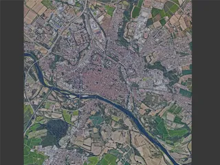 Pavia City, Italy (2023) 3D Model