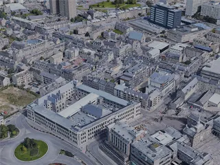 Aberdeen City, UK (2022) 3D Model