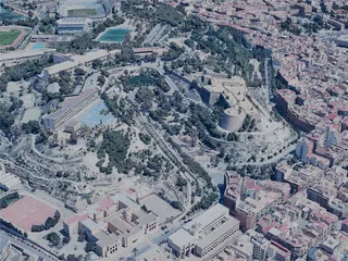 Alicante City, Spain (2023) 3D Model