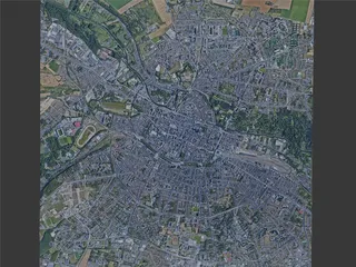 Amiens City, France (2022) 3D Model