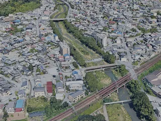 Hikone City, Japan (2023) 3D Model