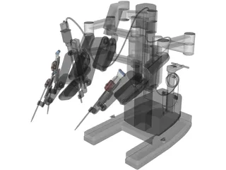 Surgical Robot 3D Model