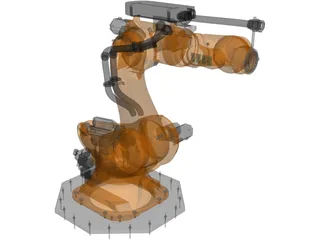 Kuka KR1000 Titan 3D Model