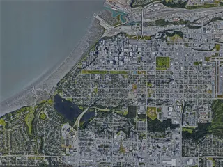 Anchorage City, AK, USA (2022) 3D Model