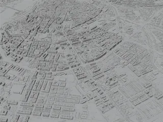 Badajoz City, Spain (2023) 3D Model