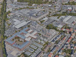 Bielefeld City, Germany (2023) 3D Model