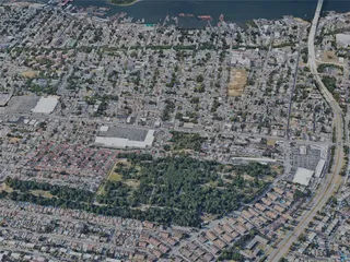 New York City, Staten Island, USA (2022) 3D Model