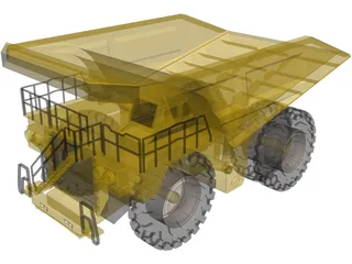 CAT 795 3D Model