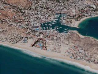 Cabo San Lucas City, Mexico (2023) 3D Model