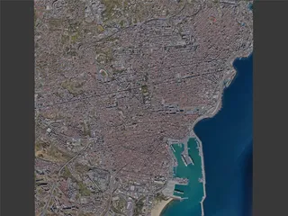 Catania City, Italy (2023) 3D Model