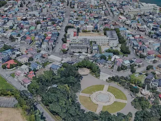 Hakodate City, Japan (2022) 3D Model