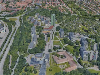 Helsingborg City, Sweden (2022) 3D Model