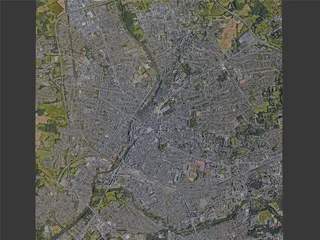 Le Mans City, France (2022) 3D Model