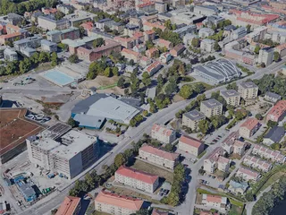 Linkoping City, Sweden (2022) 3D Model