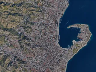 Messina City, Italy (2023) 3D Model