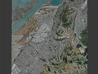 Nelson City, New Zealand (2022) 3D Model