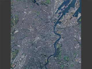 Belfast City, UK (2024) 3D Model