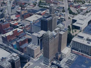 Buffalo City, NY, USA (2024) 3D Model