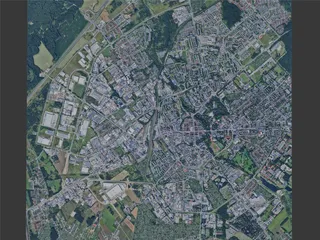 Koszalin City, Poland (2024) 3D Model