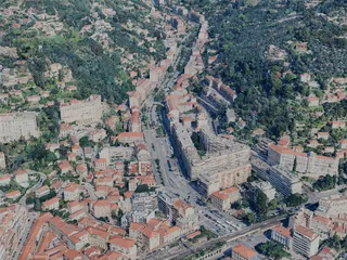 Menton City, France (2023) 3D Model