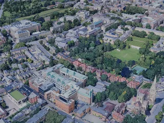 Cambridge City, UK (2024) 3D Model