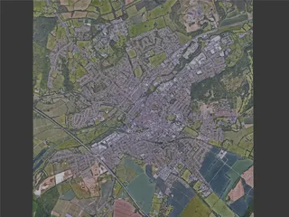 Canterbury City, UK (2022) 3D Model