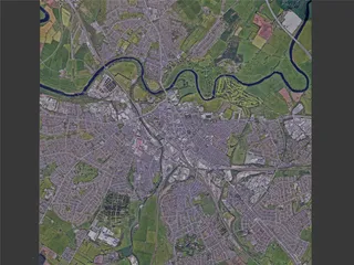 Carlisle City, UK (2023) 3D Model