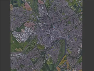 Chester City, UK (2023) 3D Model