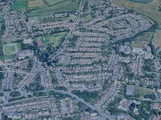 Salisbury City, UK (2024) 3D Model