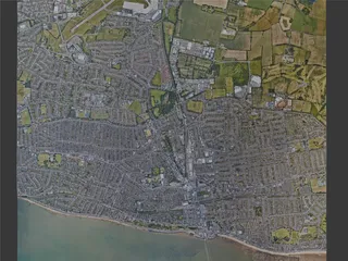 Southend-on-Sea City, UK (2022) 3D Model