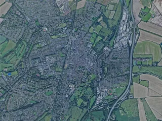 Winchester City, UK (2023) 3D Model