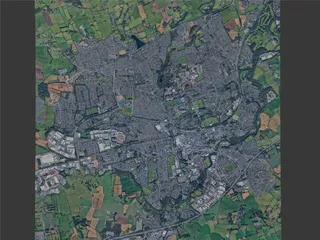 Lisburn City, UK (2024) 3D Model