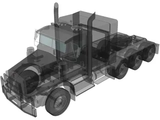 Kenworth T800 3D Model