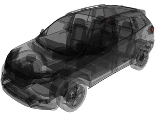Honda Passport (2019) 3D Model