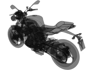 Triumph Street Triple R (2014) 3D Model