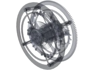 Tourbillon 3D Model