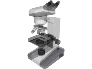 Microscope 3D Model