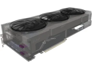 ASUS TUF GeForce RTX 5070 Ti 3D Model