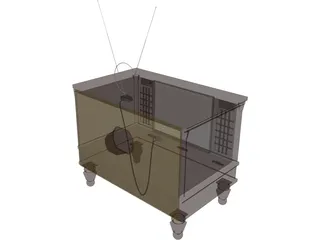 Television 3D Model