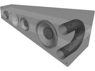 Speaker 3D Model