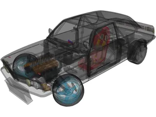 BMW E21 Drift Edition 3D Model