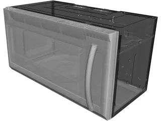 Microwave Oven 3D Model